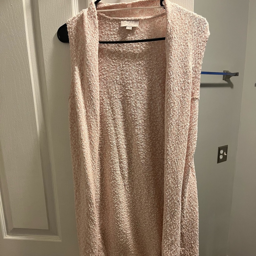 Tunic length sweater